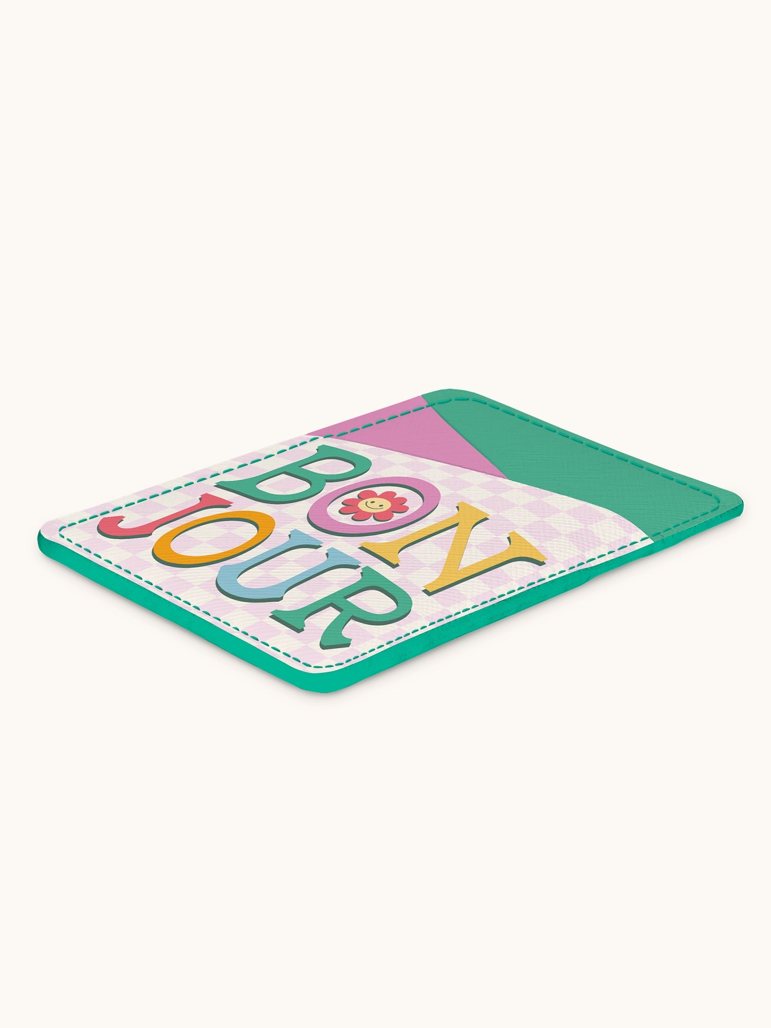 Bonjour Stick-On Cell Phone Wallet