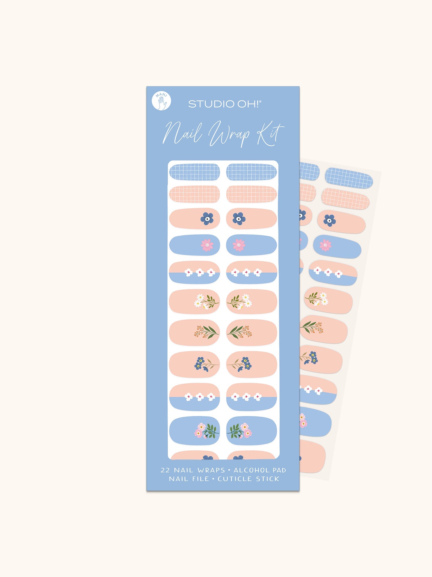 Pretty Petals Nail Wrap Kit
