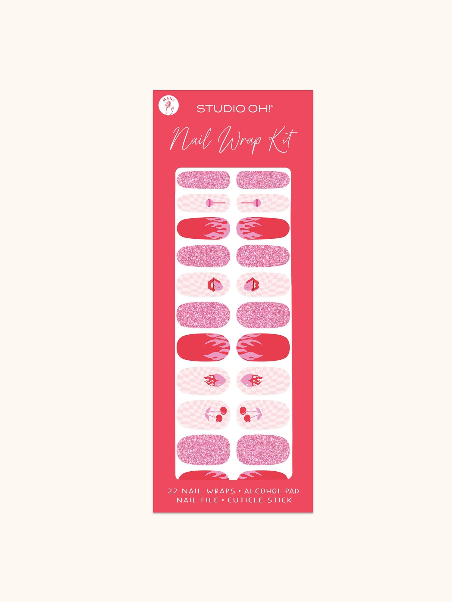 Rock on Mani Nail Wrap Kit