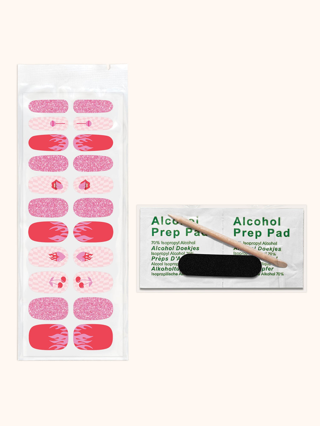 Rock on Mani Nail Wrap Kit