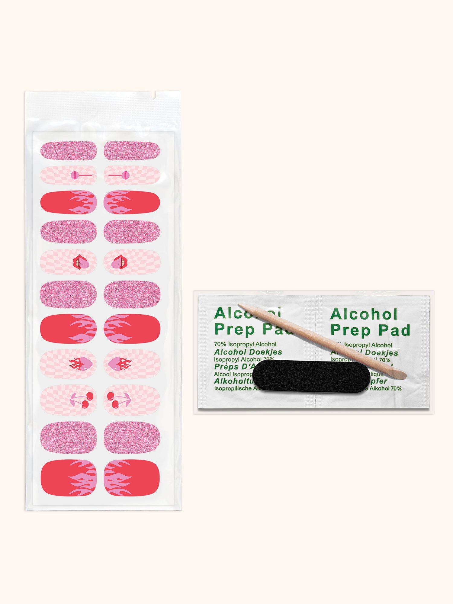 Rock on Mani Nail Wrap Kit