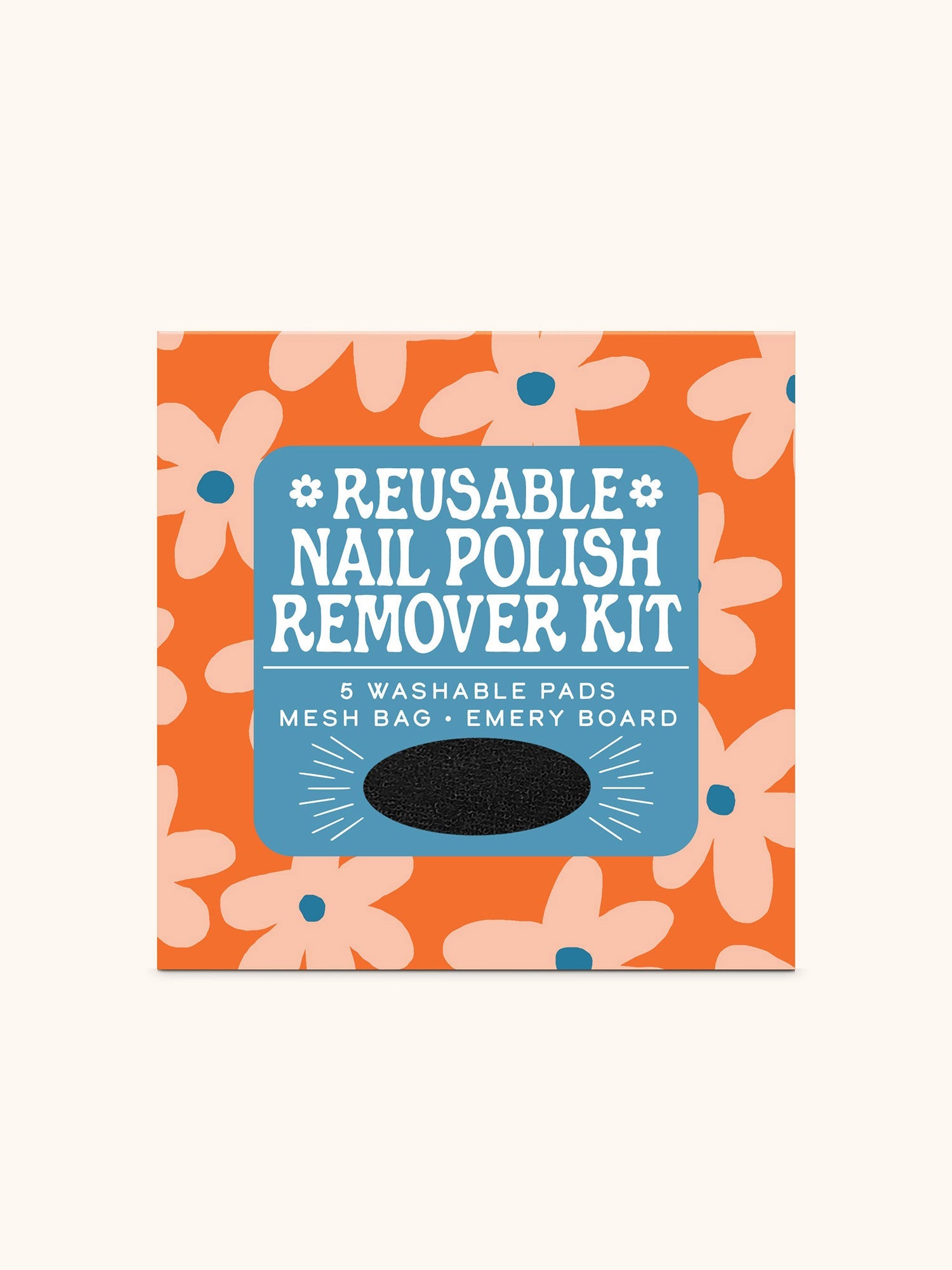 Glow Up Daisies Reusable Nail Polish Remover Kit