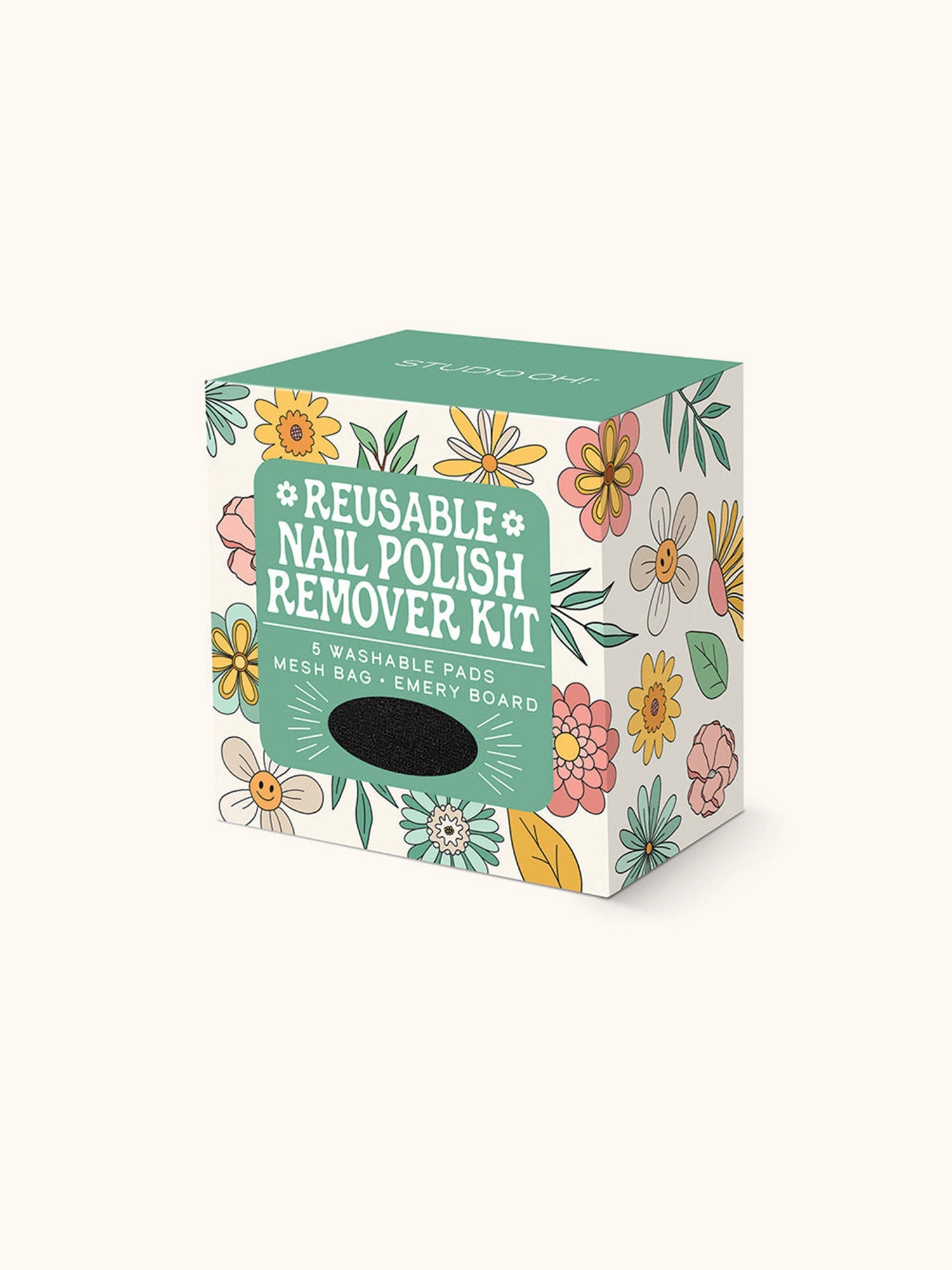 Beamin' Blooms Reusable Nail Polish Remover Kit