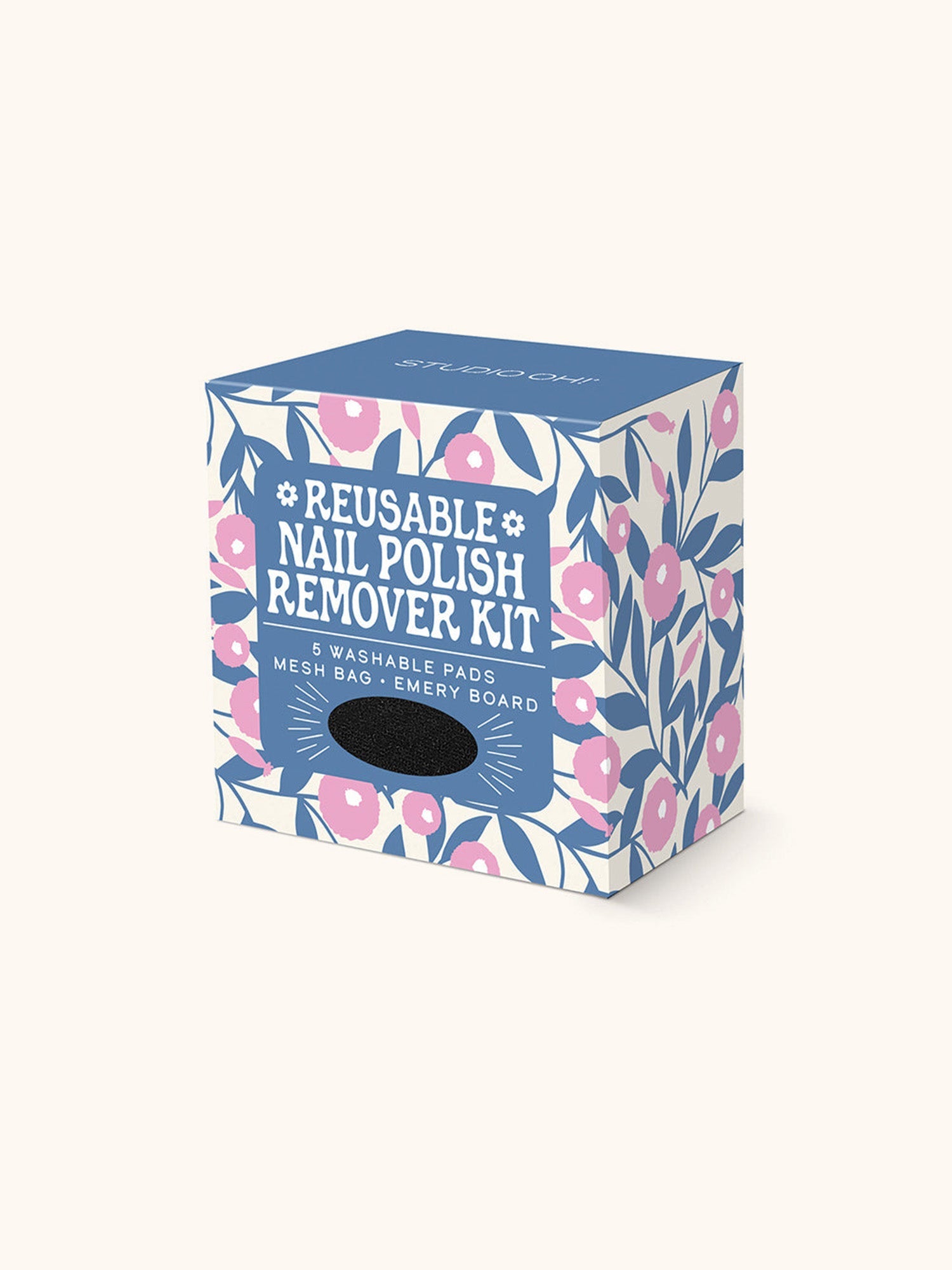 Blushing Dahlias Reusable Nail Polish Remover Kit