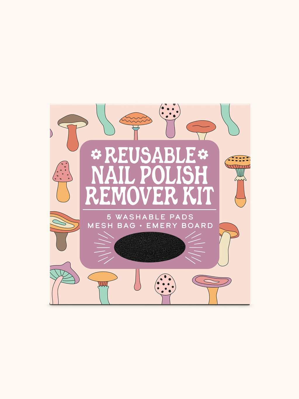 Mushroom Melody Nail Polish Remover Kit