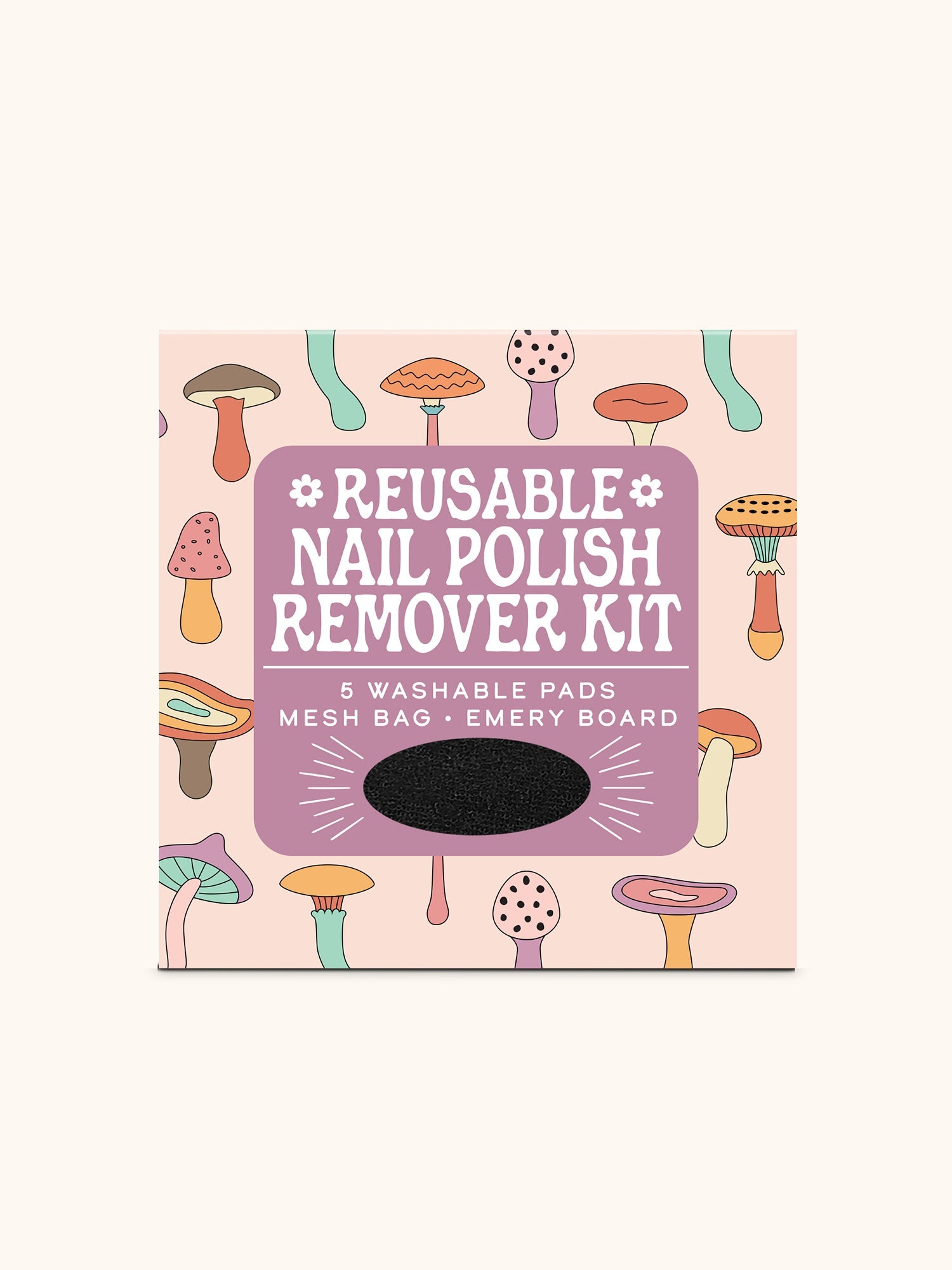 Mushroom Melody Nail Polish Remover Kit