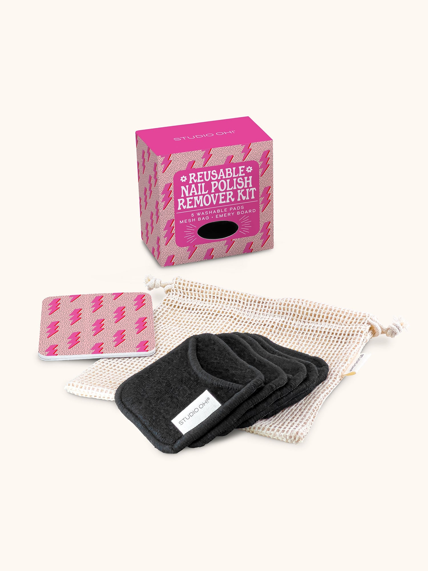 Charged Up Nail Polish Remover Kit