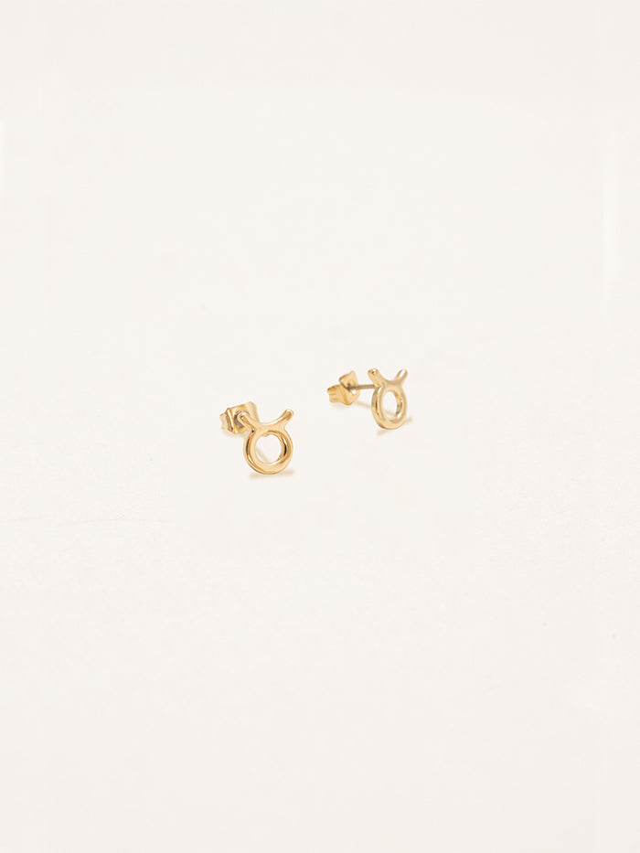 Taurus Zodiac Earrings
