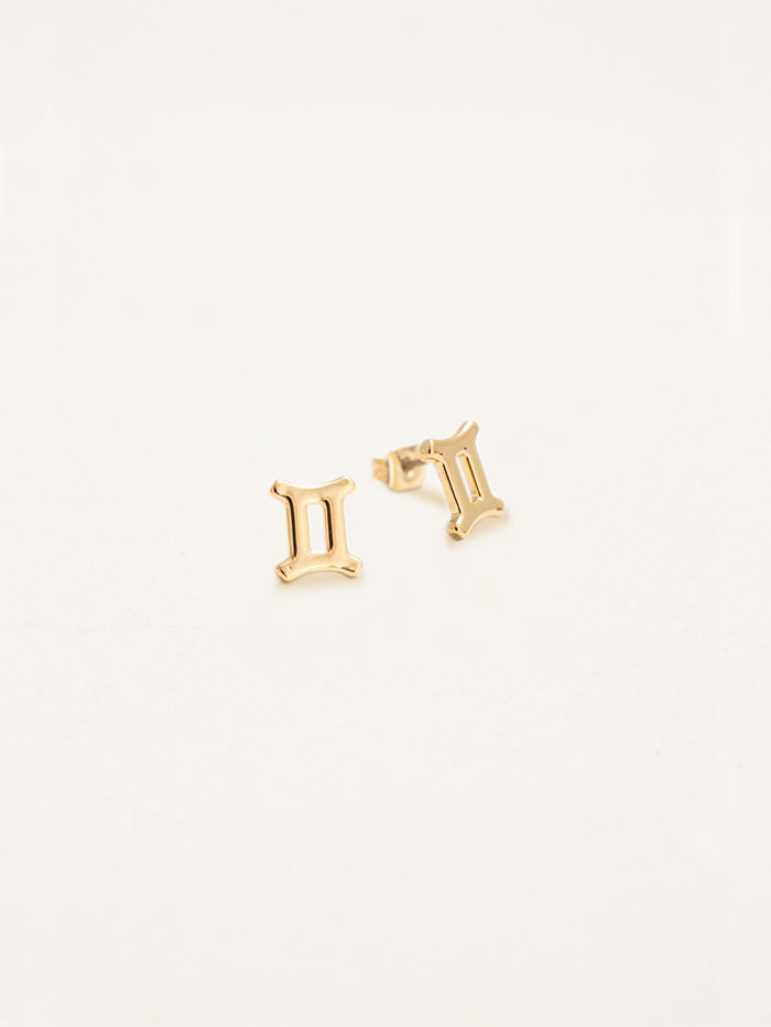 Gemini Zodiac Earrings