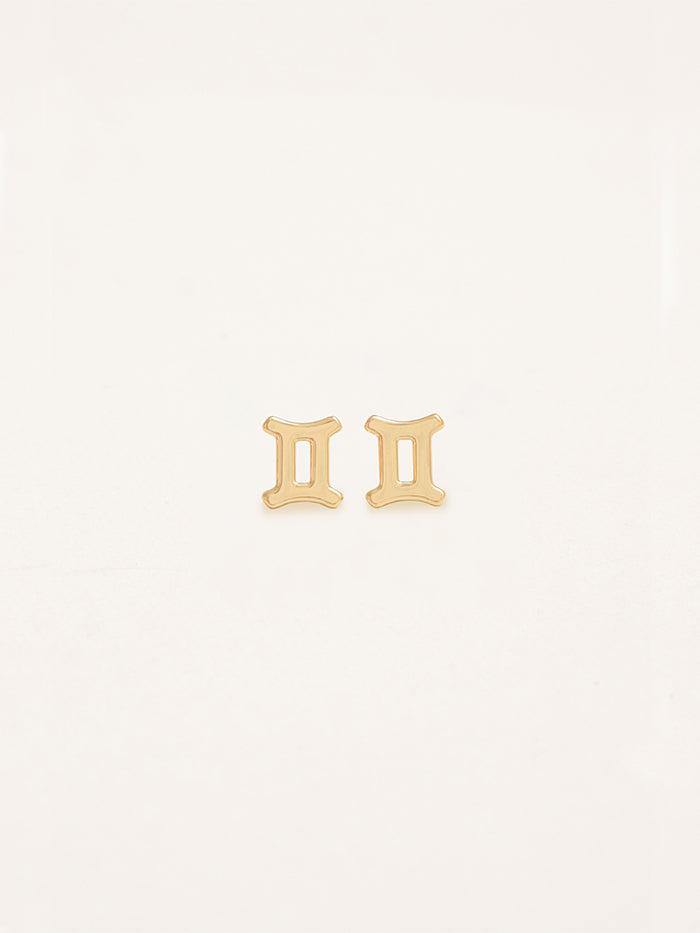 Gemini Zodiac Earrings