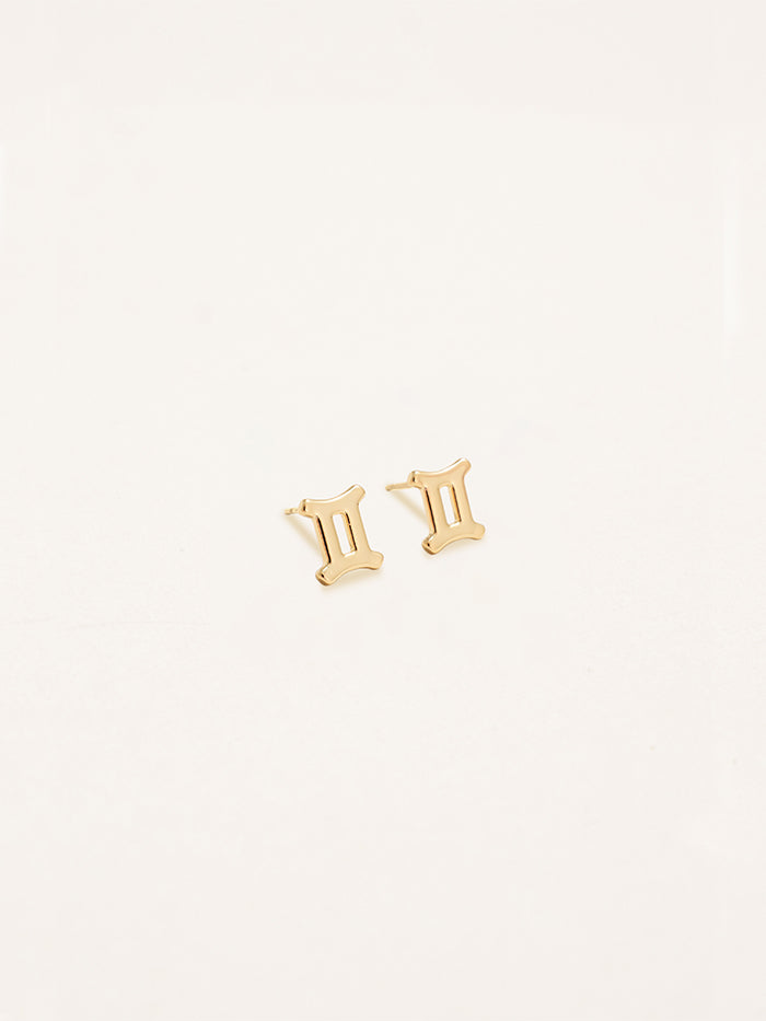 Gemini Zodiac Earrings