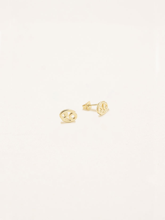Cancer Zodiac Earrings