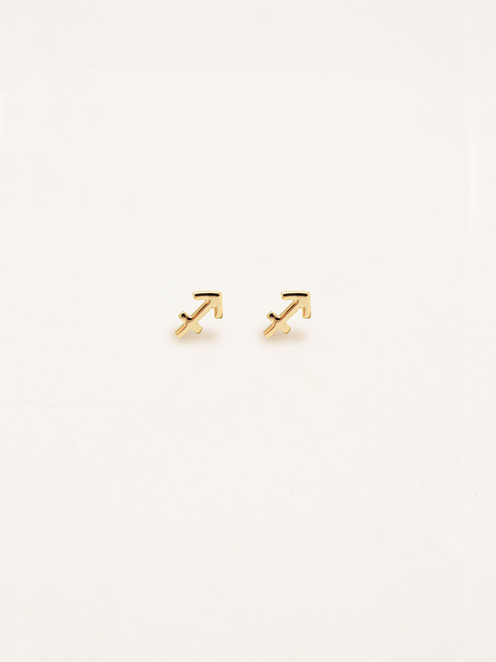 Sagittarius Zodiac Earrings