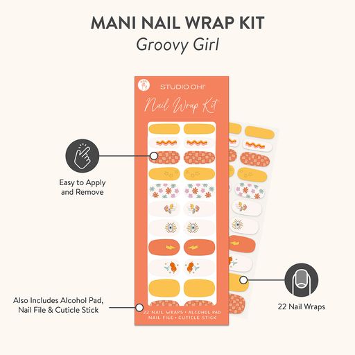 Groovy Girls Mani Nail Wrap Kit